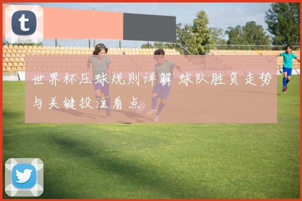 世界杯压球规则详解 球队胜负走势与关键投注看点
