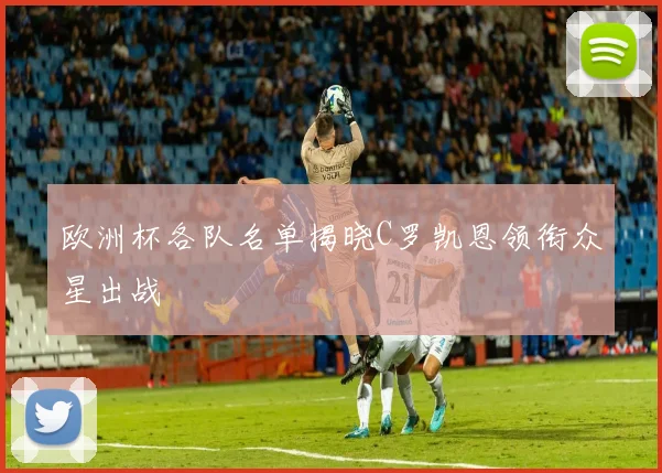 欧洲杯各队名单揭晓C罗凯恩领衔众星出战